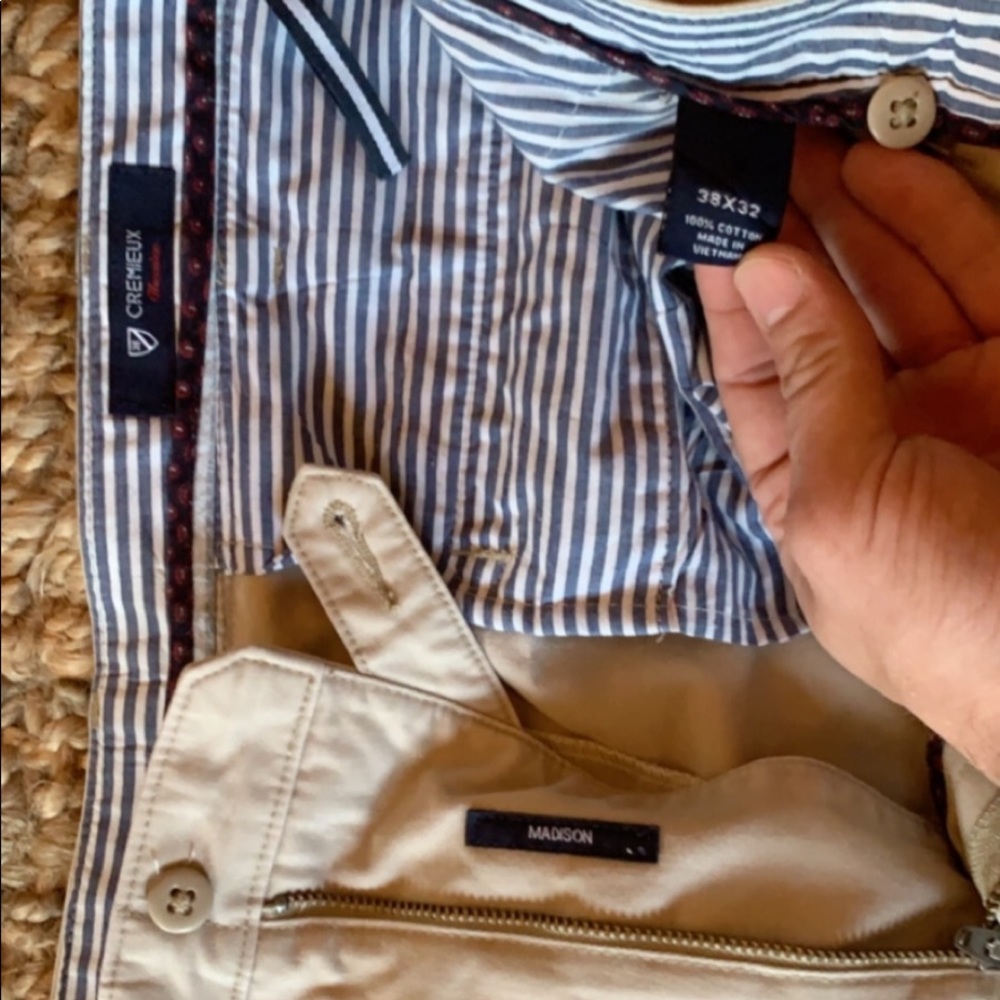 Cremieux classics Madison khaki slacks